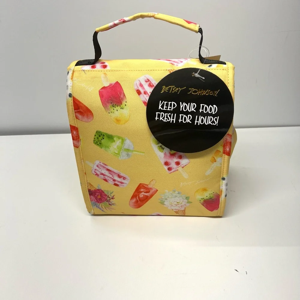 Betsey Johnson Flap Lunch Tote - Picture 4 of 6